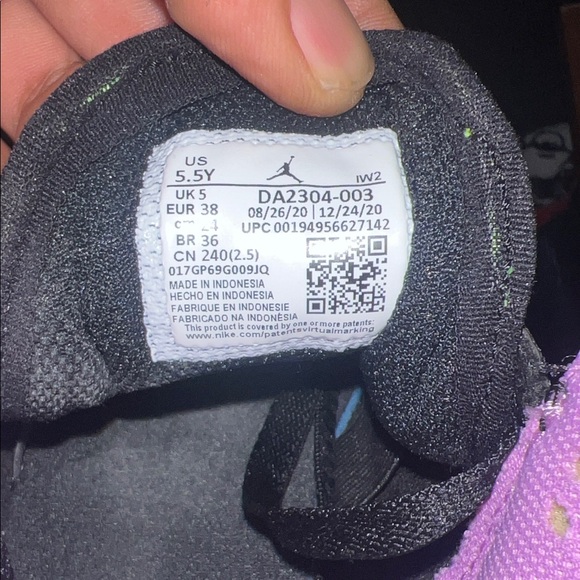 Nike Air Jordan 3 Retro SE GS Electric Green Sneaker size 5.5y-7w dnds  NOBOX - Picture 8 of 8